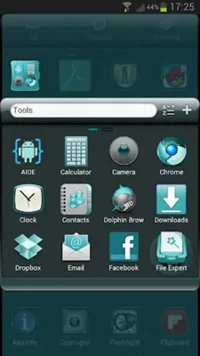 Theme Cyanogen GO Launcher EX android App screenshot 5